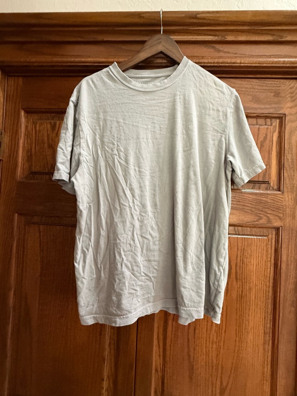 American Eagle Gray Crew Neck Tee